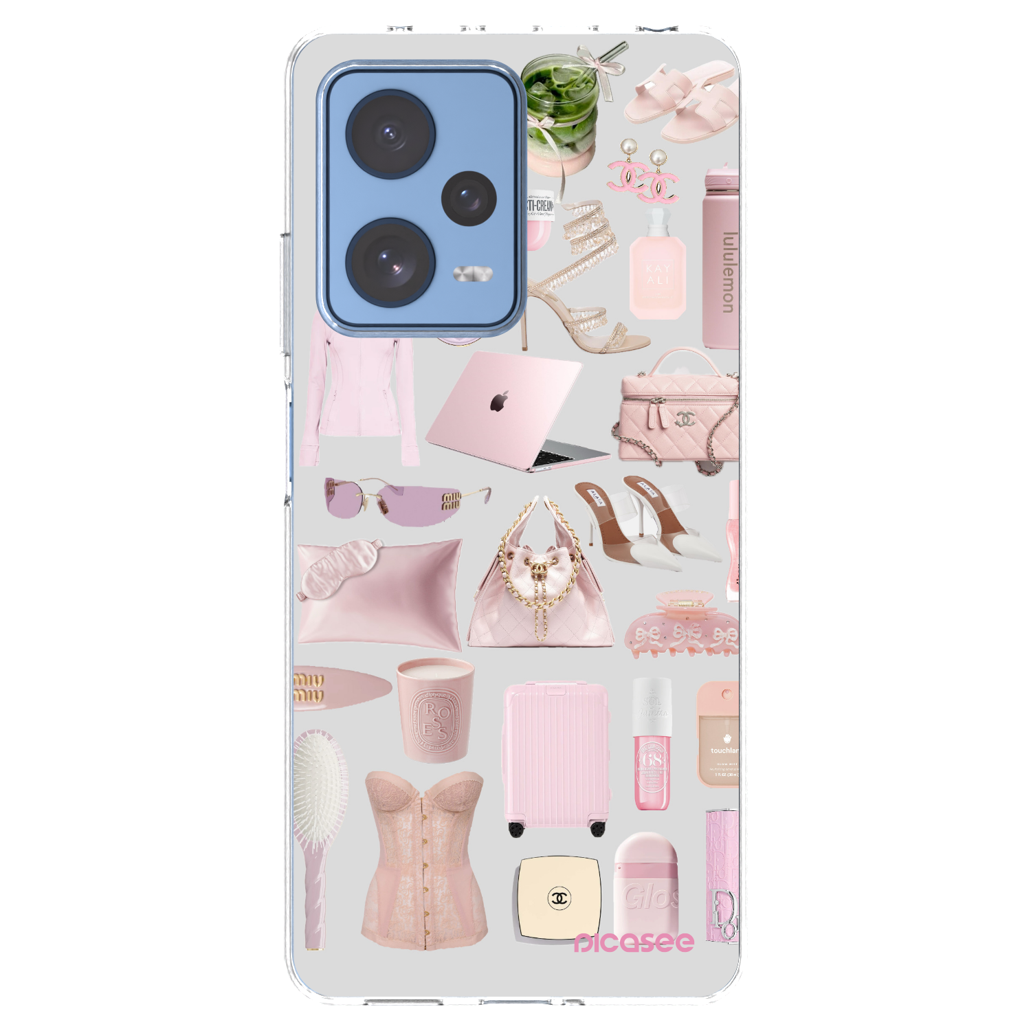 Picasee husă transparentă din silicon pentru Xiaomi Redmi Note 12 Pro 5G - Glam Babe