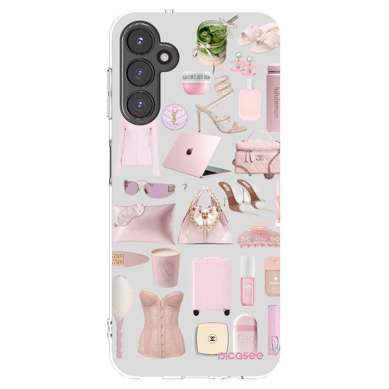 Picasee husă transparentă din silicon pentru Samsung Galaxy A14 4G A145R - Glam Babe