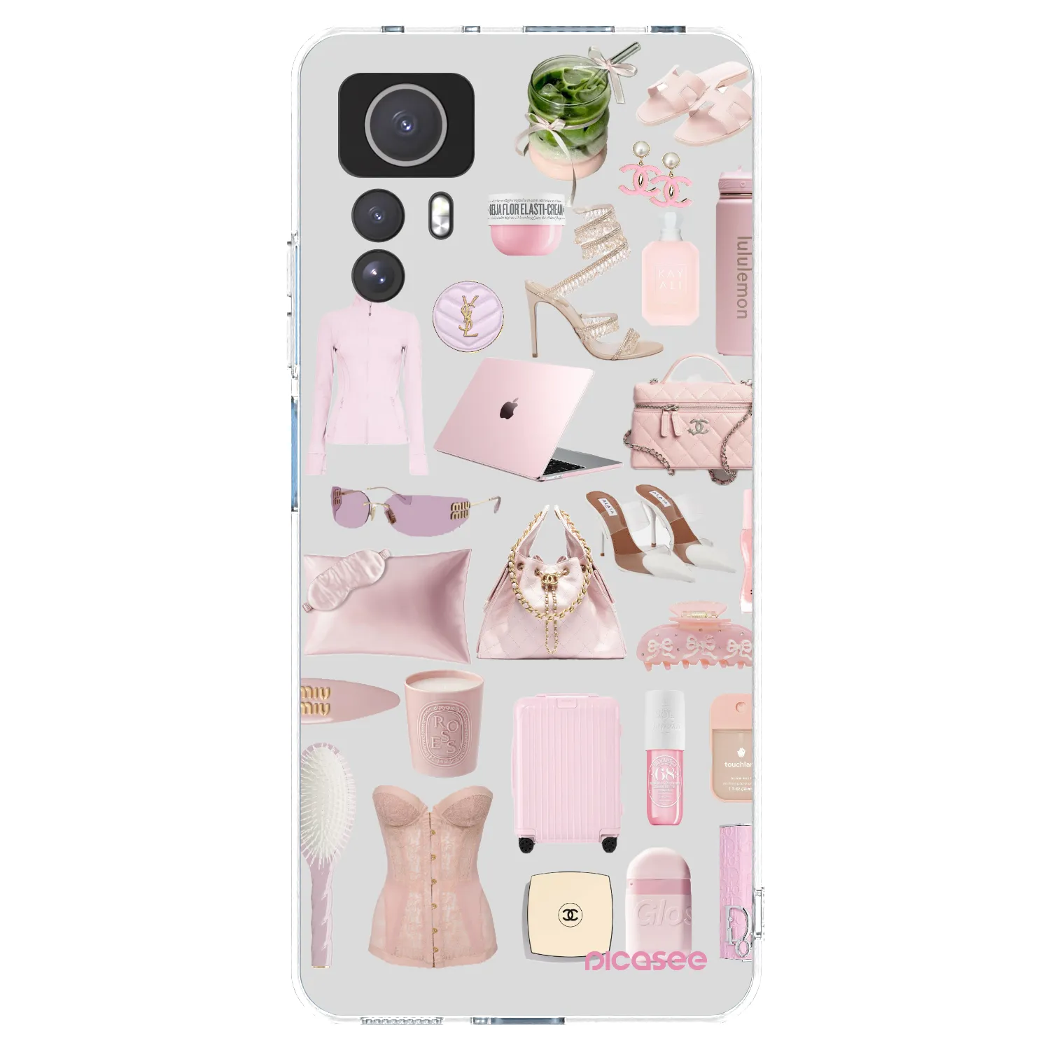 Picasee husă transparentă din silicon pentru Xiaomi Redmi Note 12S - Glam Babe