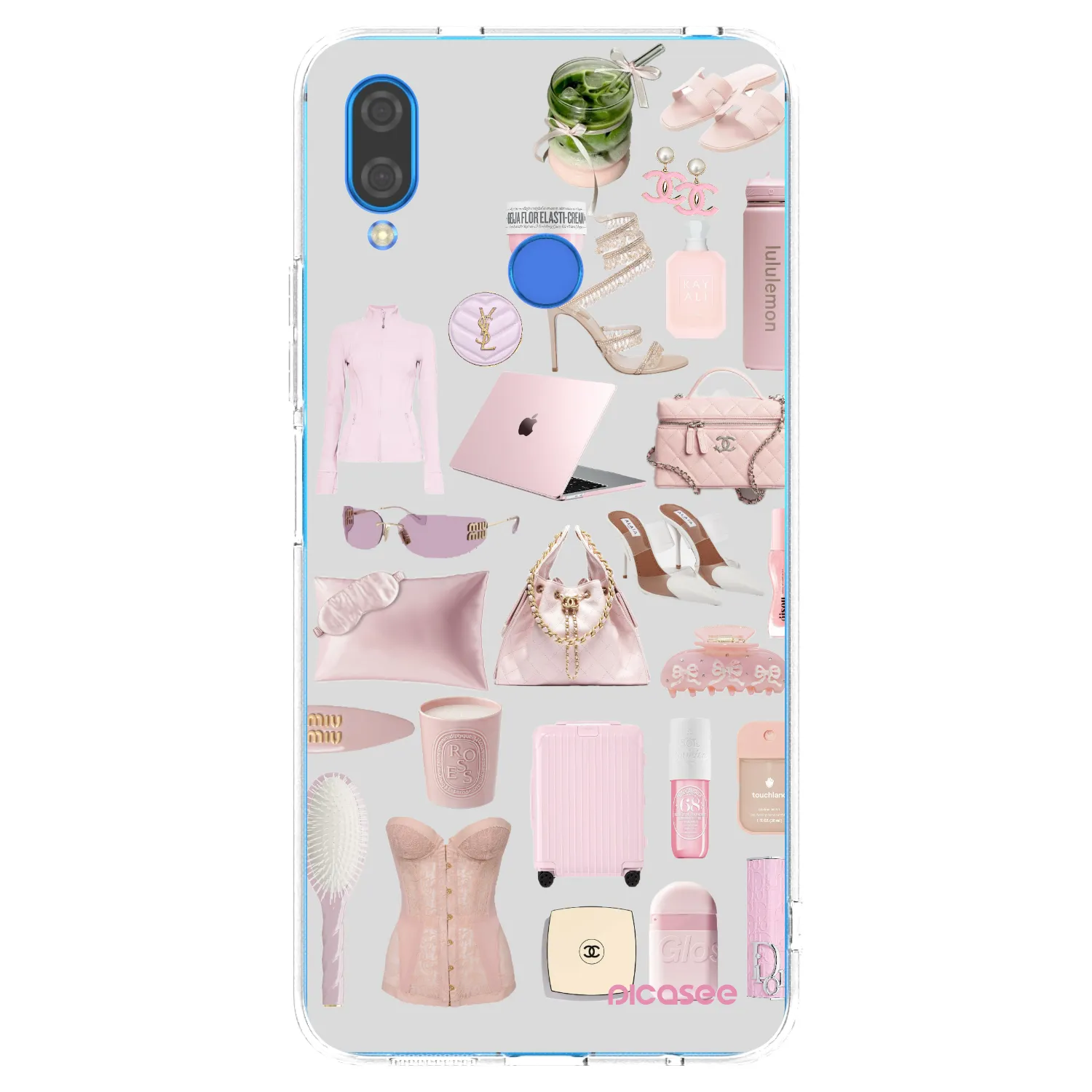 Picasee husă transparentă din silicon pentru Huawei Nova 3i - Glam Babe