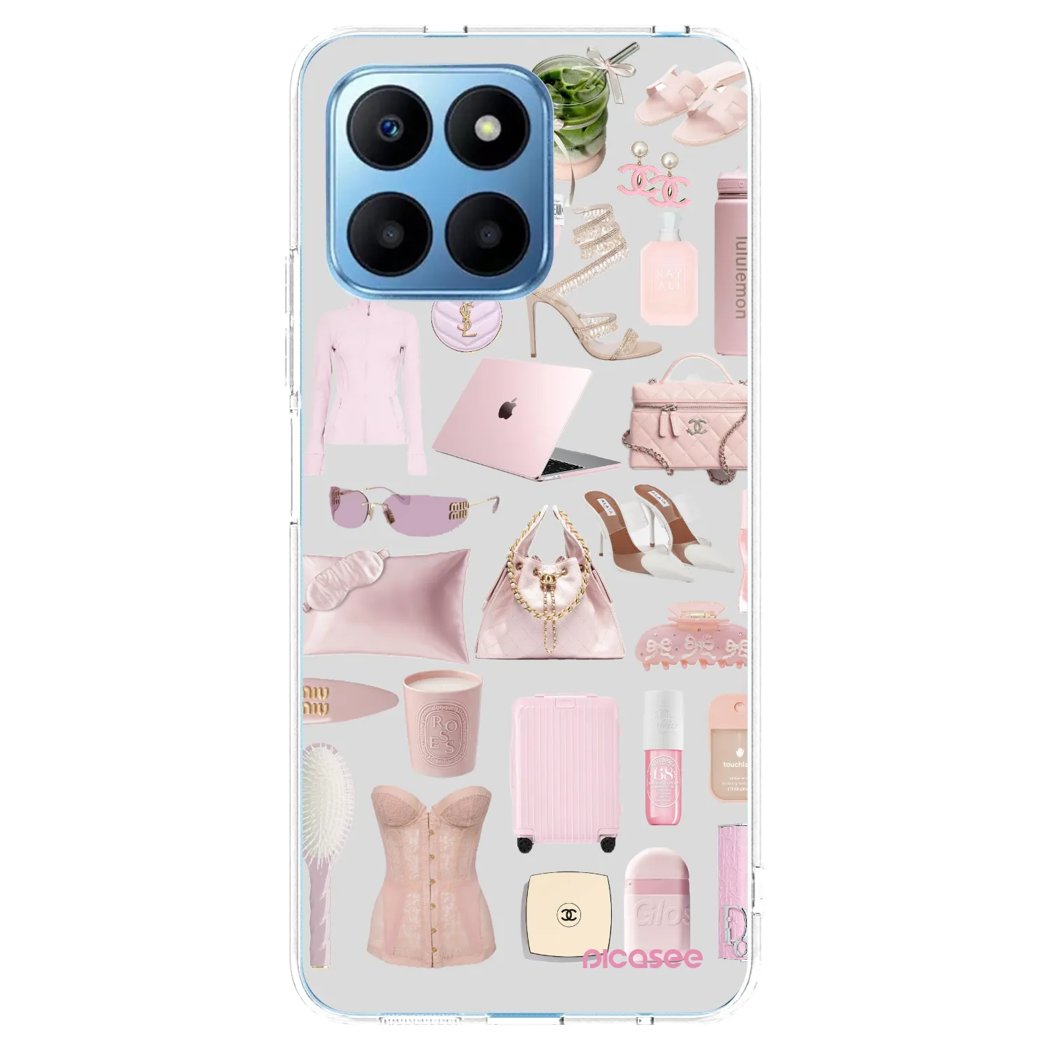 Picasee husă transparentă din silicon pentru Honor 70 Lite - Glam Babe