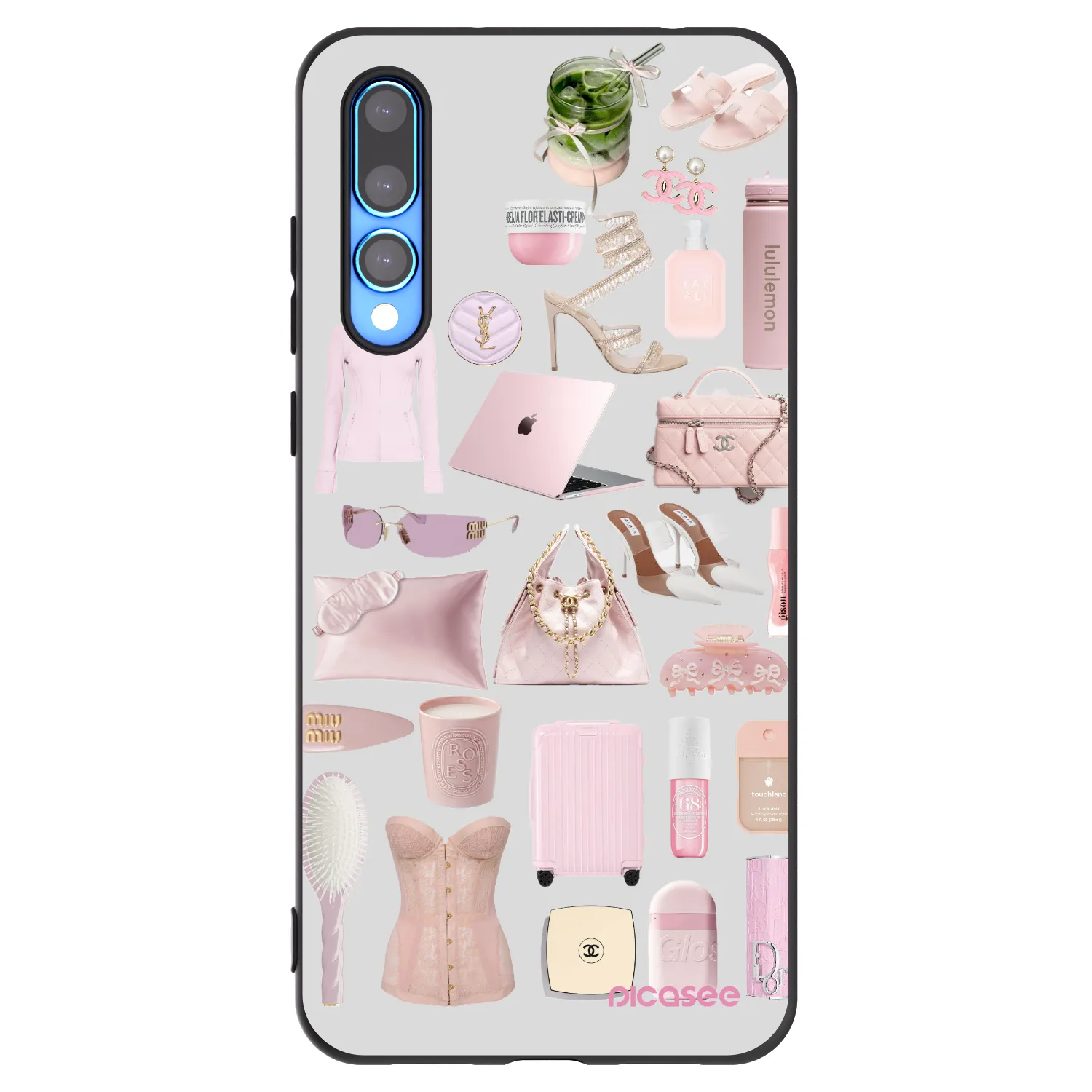 Picasee husă neagră din silicon pentru Huawei P20 Pro - Glam Babe