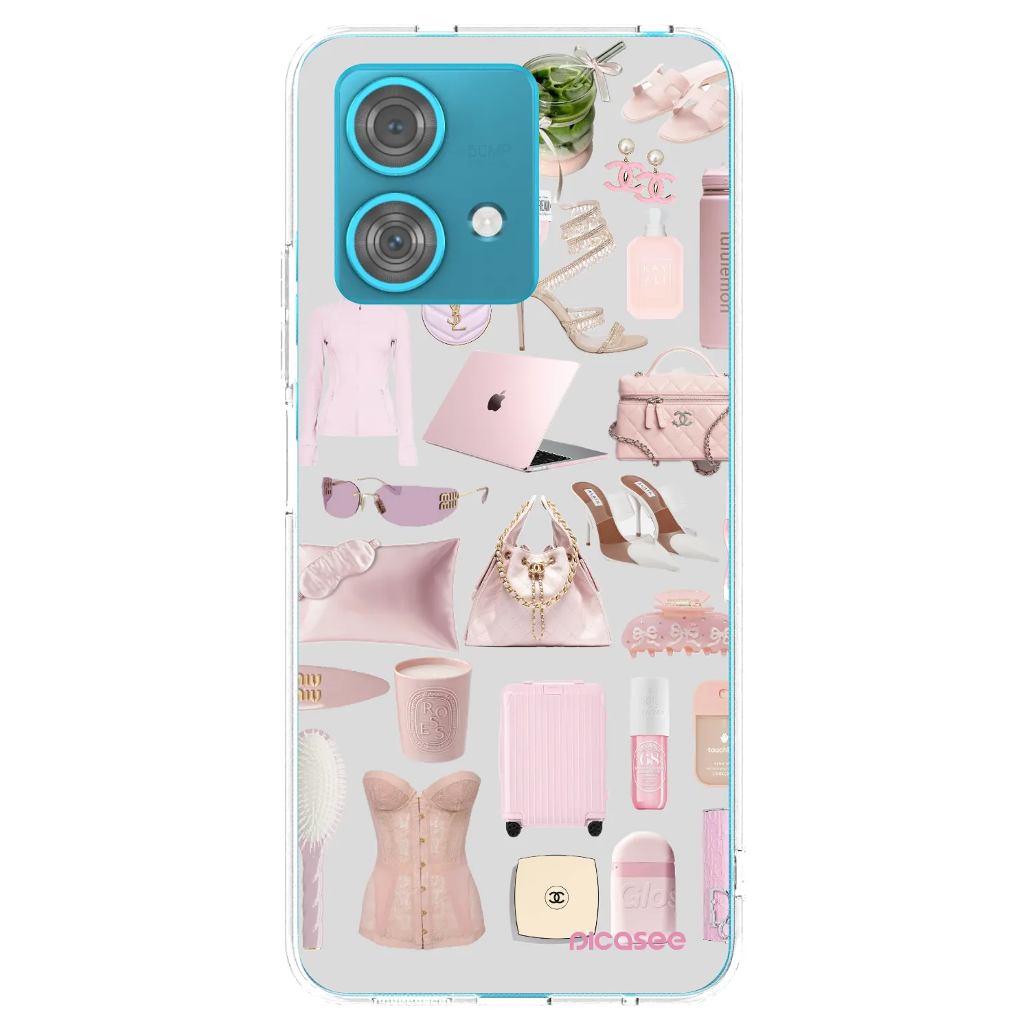 Picasee husă transparentă din silicon pentru Motorola Edge 40 Neo - Glam Babe
