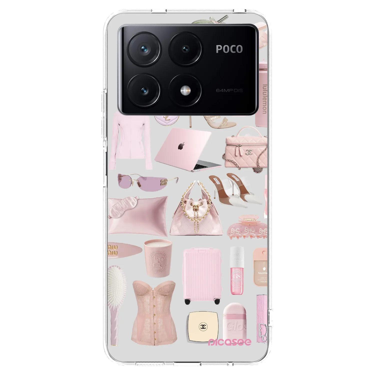 Picasee husă transparentă din silicon pentru Xiaomi Poco X6 Pro - Glam Babe