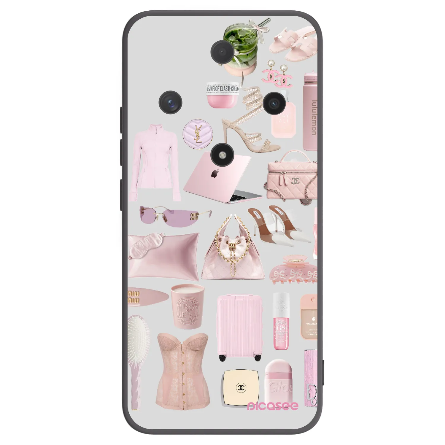Picasee husă neagră din silicon pentru Honor Magic6 Lite 5G - Glam Babe