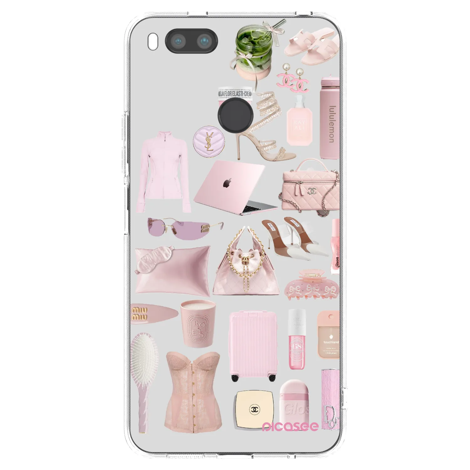 Picasee husă transparentă din silicon pentru Xiaomi Mi A1 Global - Glam Babe