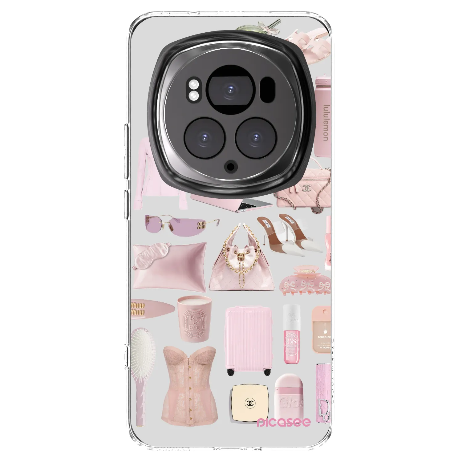 Picasee husă transparentă din silicon pentru Honor Magic6 Pro - Glam Babe