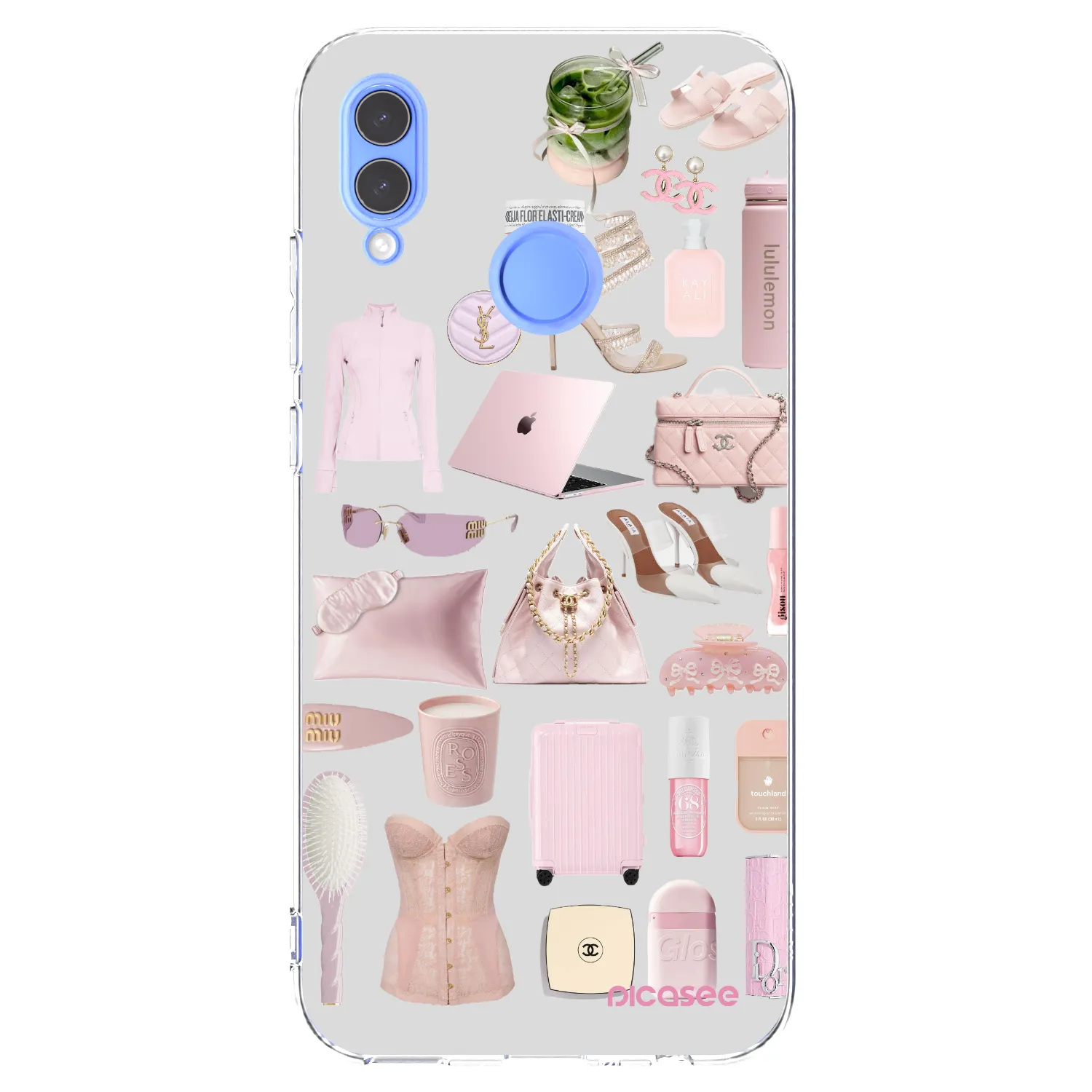 Picasee husă transparentă din silicon pentru Honor 10 Lite - Glam Babe