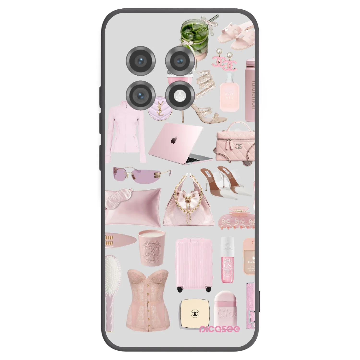 Picasee husă neagră din silicon pentru OnePlus 11 5G - Glam Babe