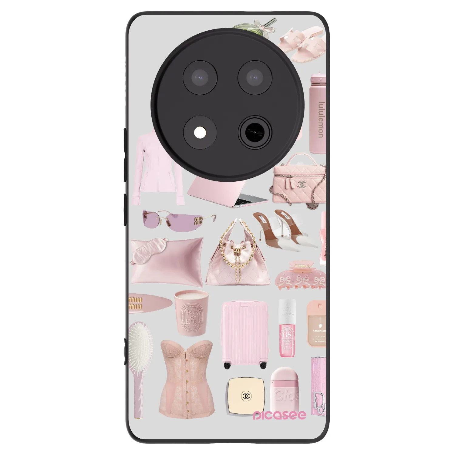 Picasee husă neagră din silicon pentru Honor Magic7 Lite 5G - Glam Babe