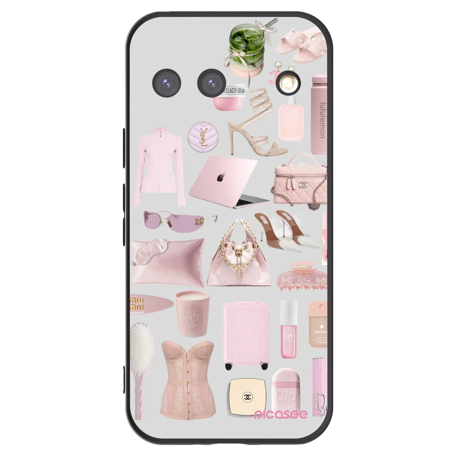 Picasee husă neagră din silicon pentru Google Pixel 9 - Glam Babe