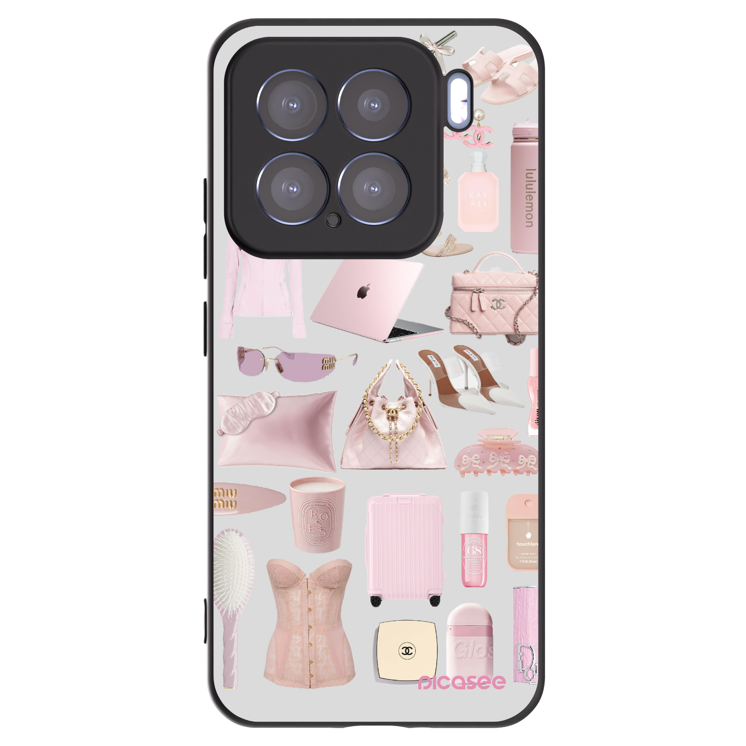 Picasee husă neagră din silicon pentru Xiaomi 15 - Glam Babe