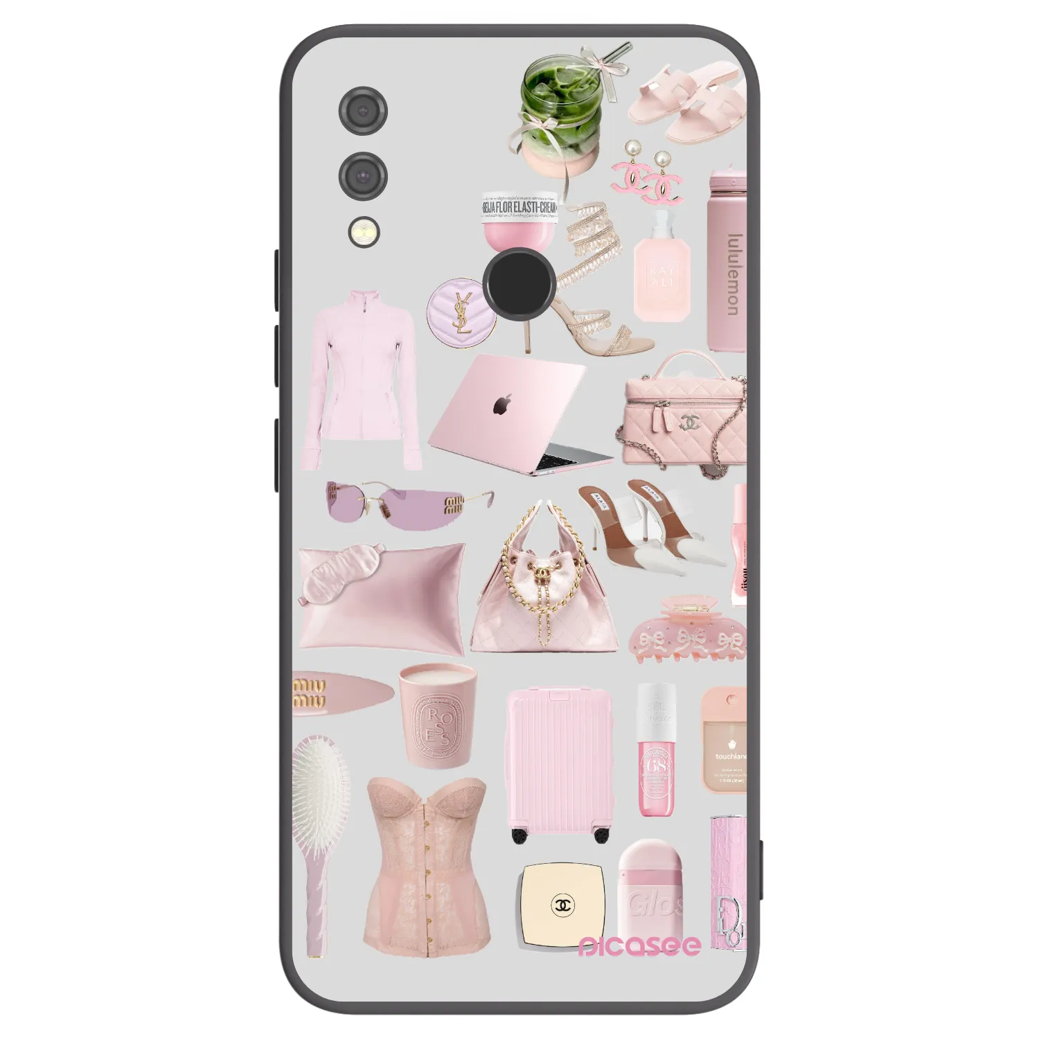 Picasee husă neagră din silicon pentru Xiaomi Redmi Note 7 - Glam Babe