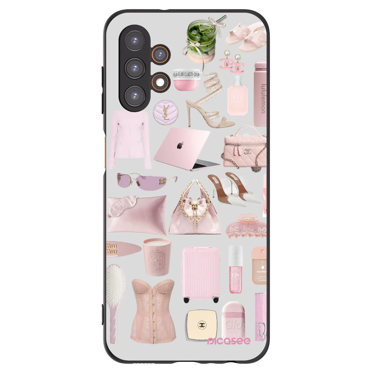 Picasee husă neagră din silicon pentru Samsung Galaxy A13 5G - Glam Babe