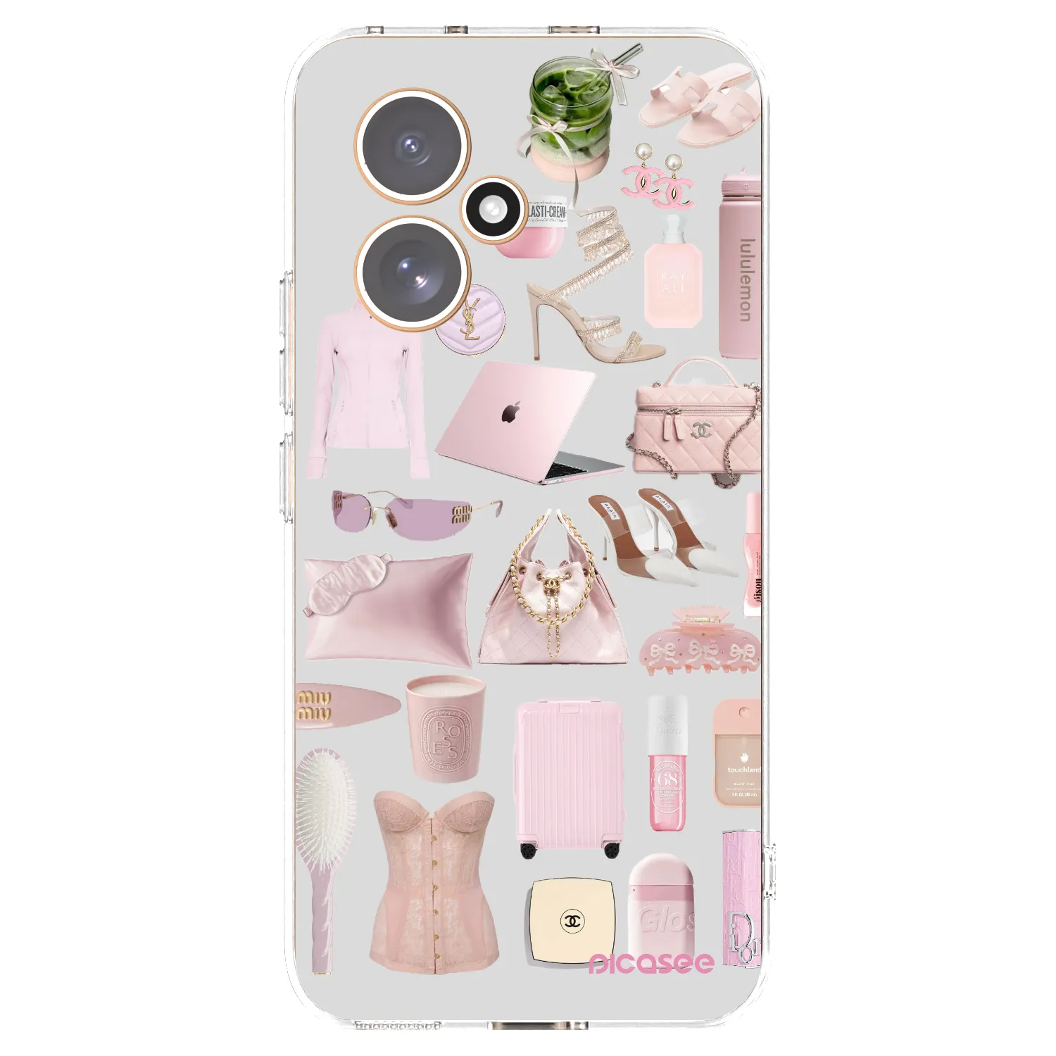 Picasee husă transparentă din silicon pentru Honor 400 5G - Glam Babe