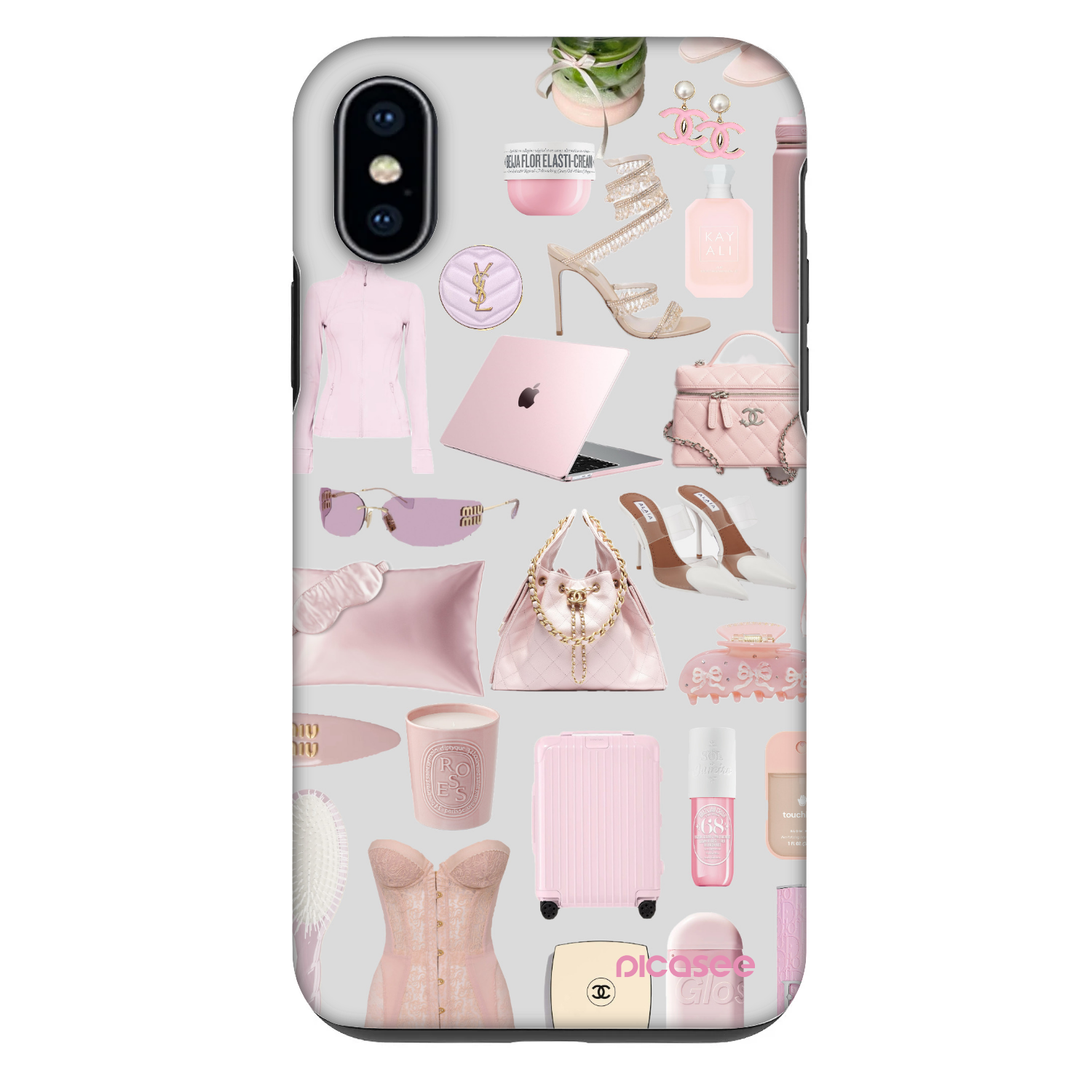Picasee Fashion Case pentru Apple iPhone X/XS - Glam Babe