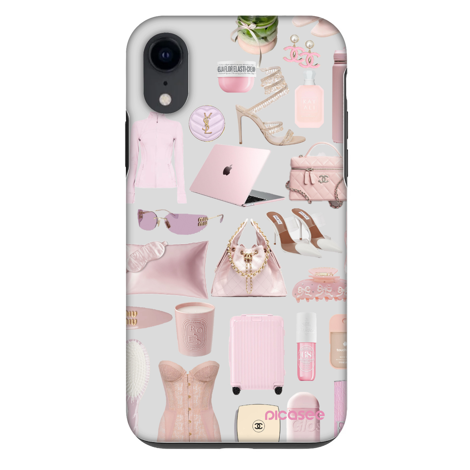 Picasee Fashion Case pentru Apple iPhone XR - Glam Babe