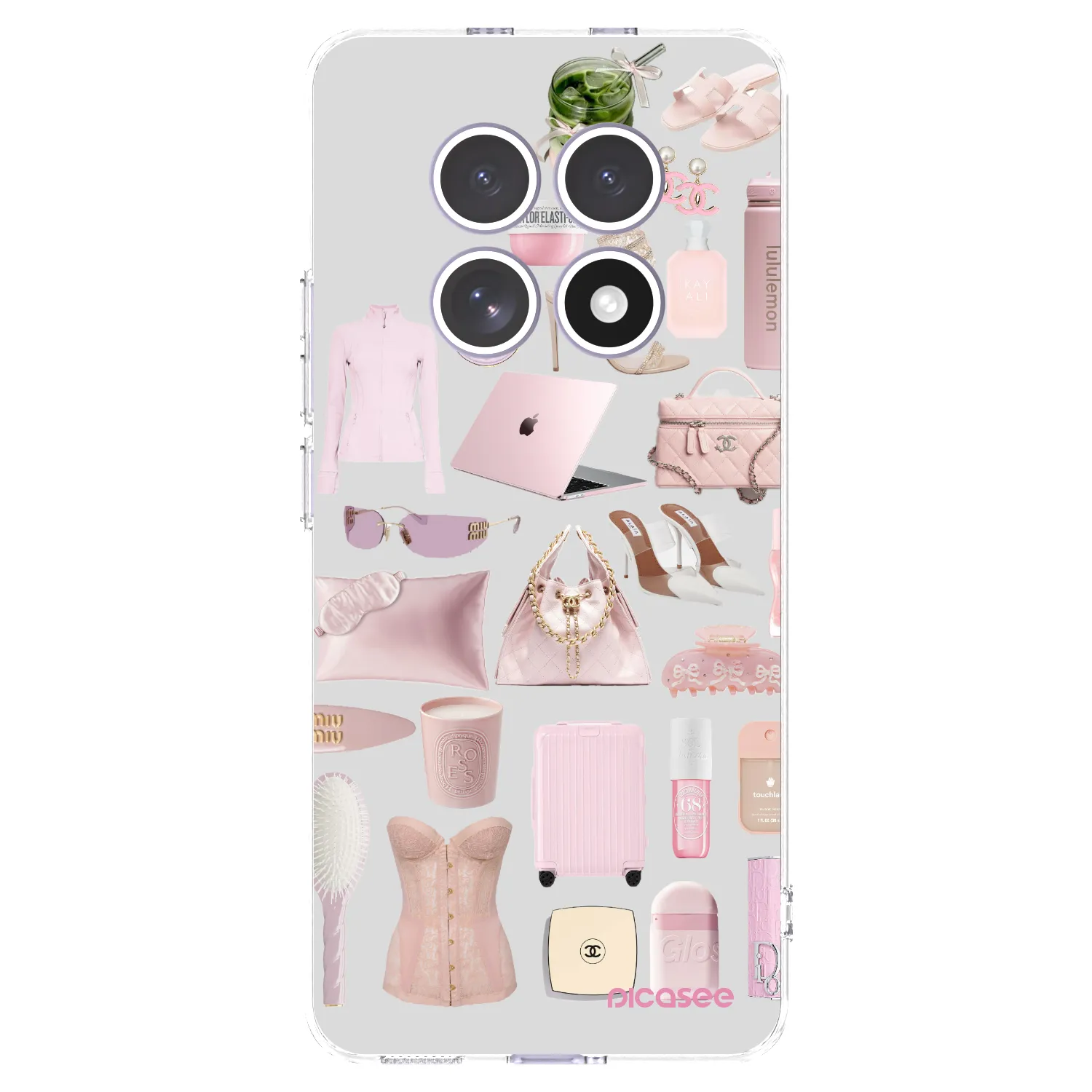 Picasee husă transparentă din silicon pentru Xiaomi Redmi Note 15 - Glam Babe