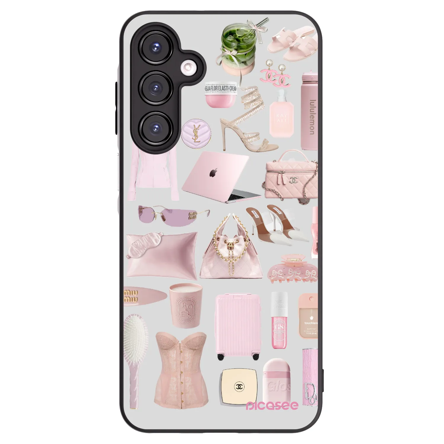 Picasee husă neagră din silicon pentru Samsung Galaxy A16 4G - Glam Babe
