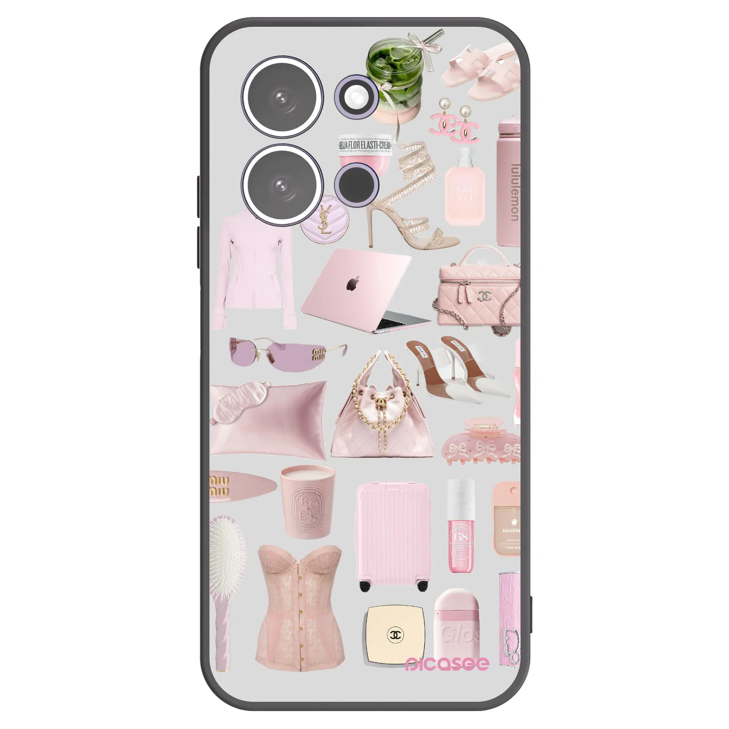 Picasee husă neagră din silicon pentru Xiaomi Redmi 15C 5G - Glam Babe