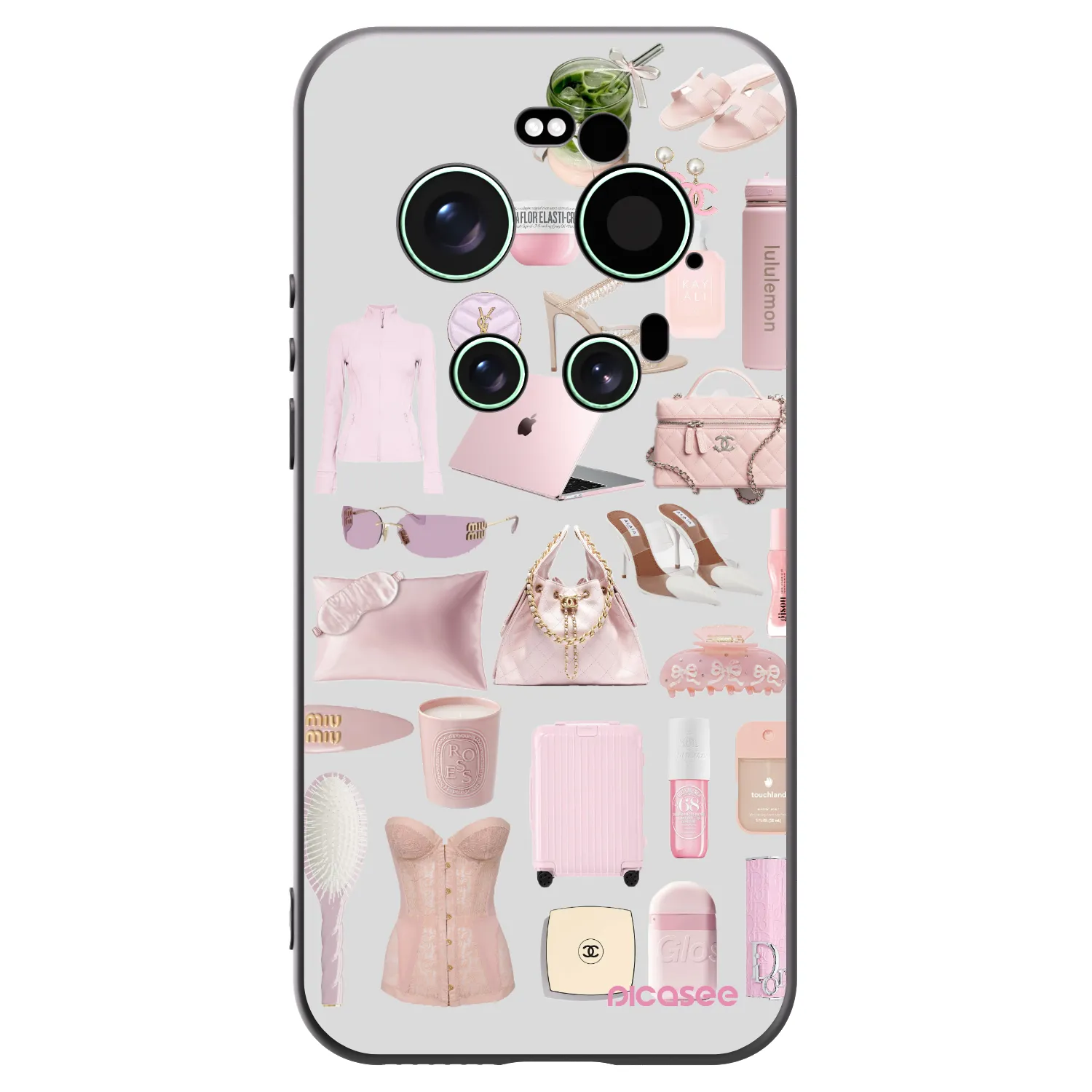 Picasee husă neagră din silicon pentru Xiaomi 17 Ultra - Glam Babe