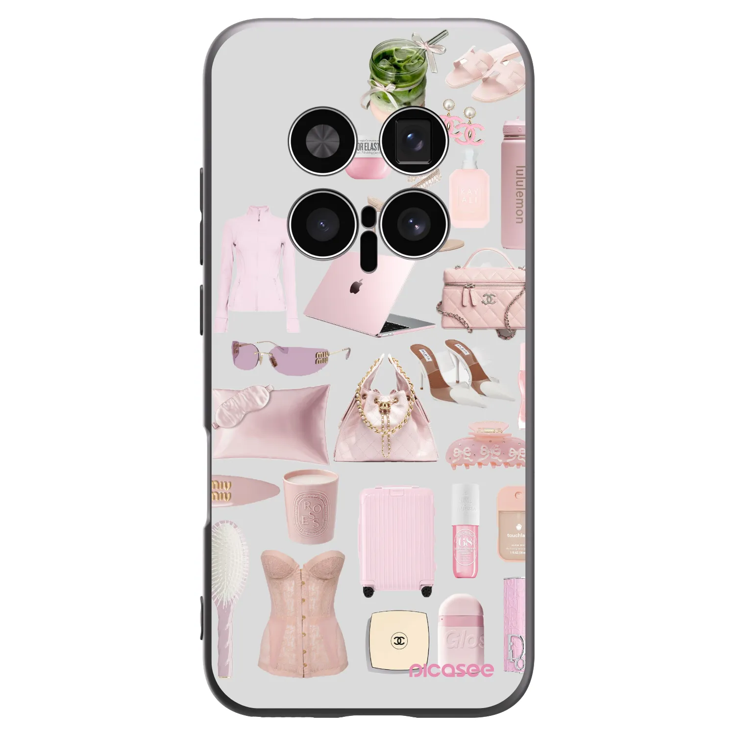 Picasee husă neagră din silicon pentru Honor Magic8 Pro 5G - Glam Babe