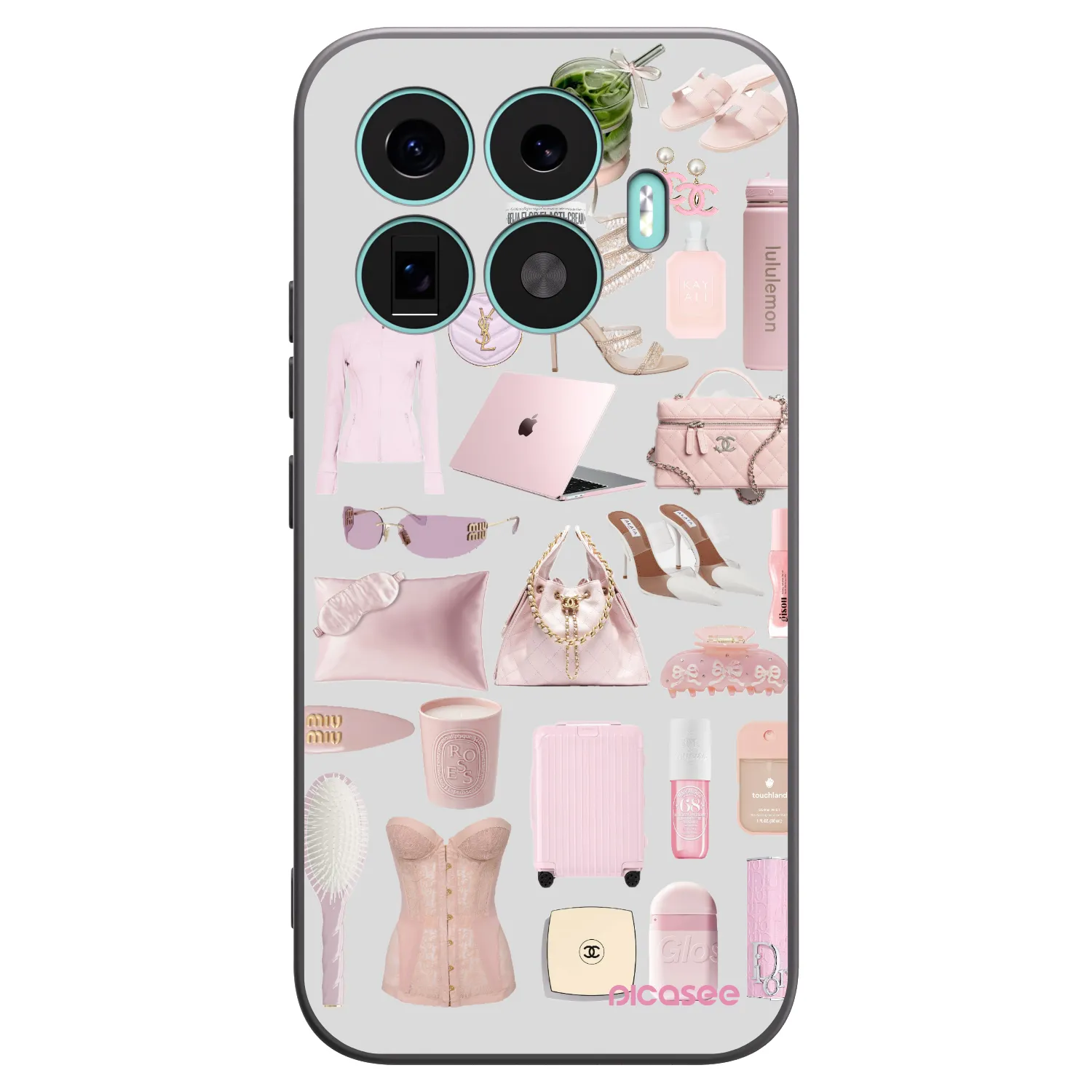 Picasee husă neagră din silicon pentru Xiaomi 17T - Glam Babe