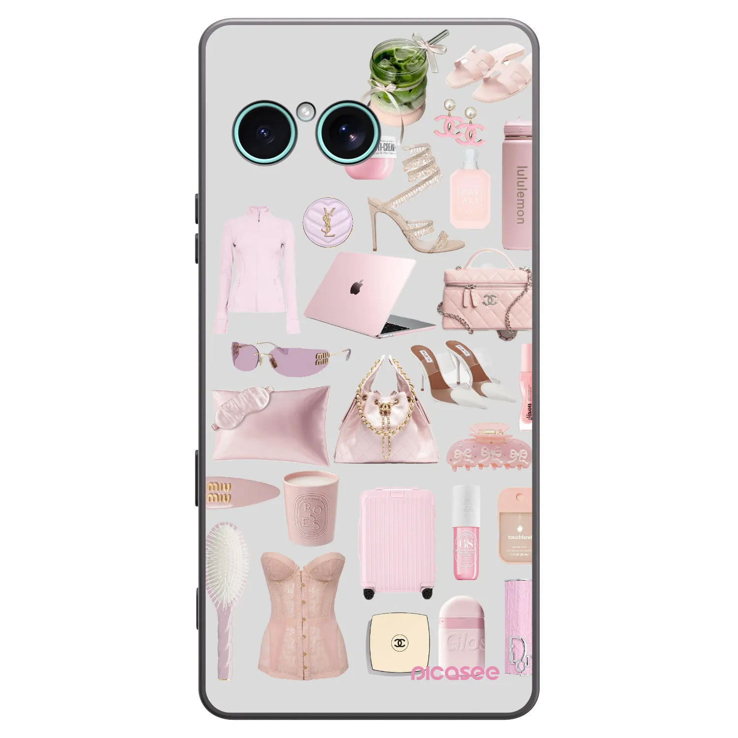 Picasee husă neagră din silicon pentru Sony Xperia 10 VII - Glam Babe