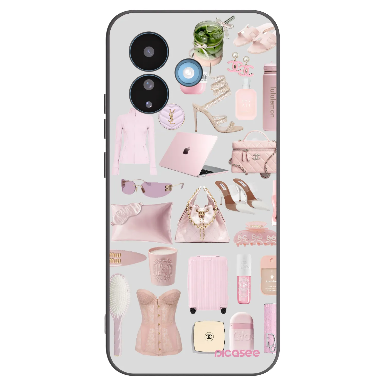 Picasee husă neagră din silicon pentru Xiaomi Redmi Note 17 Pro 5G - Glam Babe