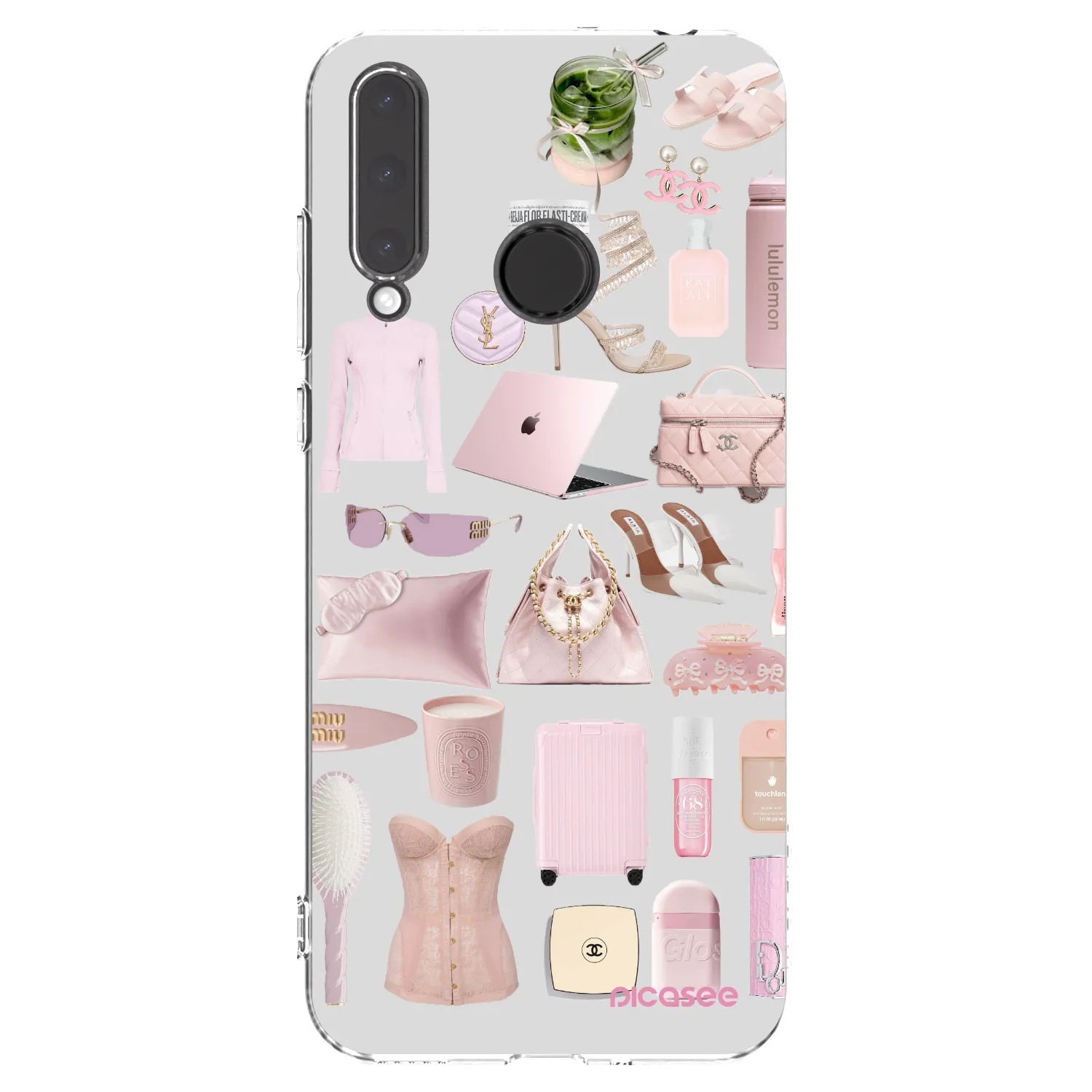 Picasee husă transparentă din silicon pentru Honor 20 Lite - Glam Babe
