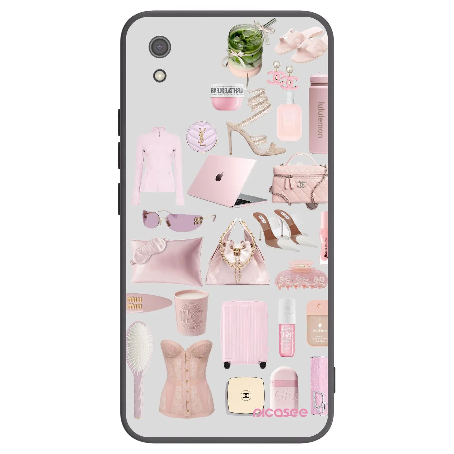 Picasee husă neagră din silicon pentru Xiaomi Redmi 7A - Glam Babe