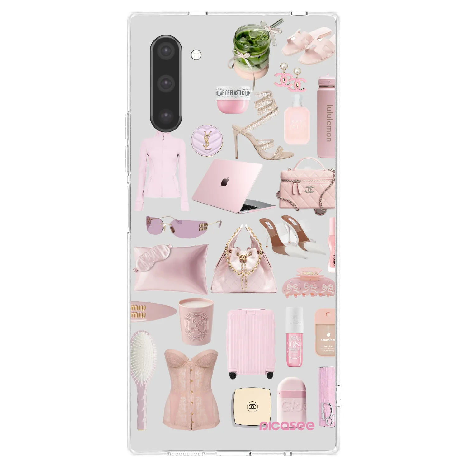 Picasee husă transparentă din silicon pentru Samsung Galaxy Note 10 N970F - Glam Babe