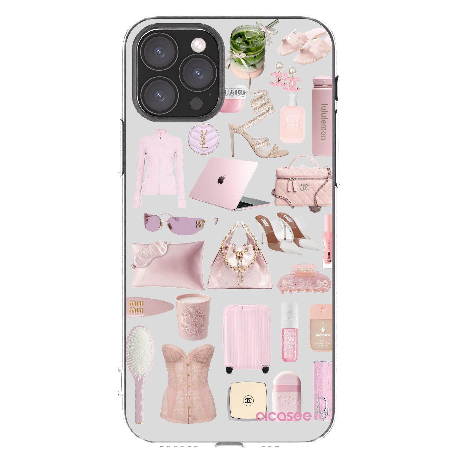 Picasee husă transparentă din silicon pentru Apple iPhone 11 Pro - Glam Babe