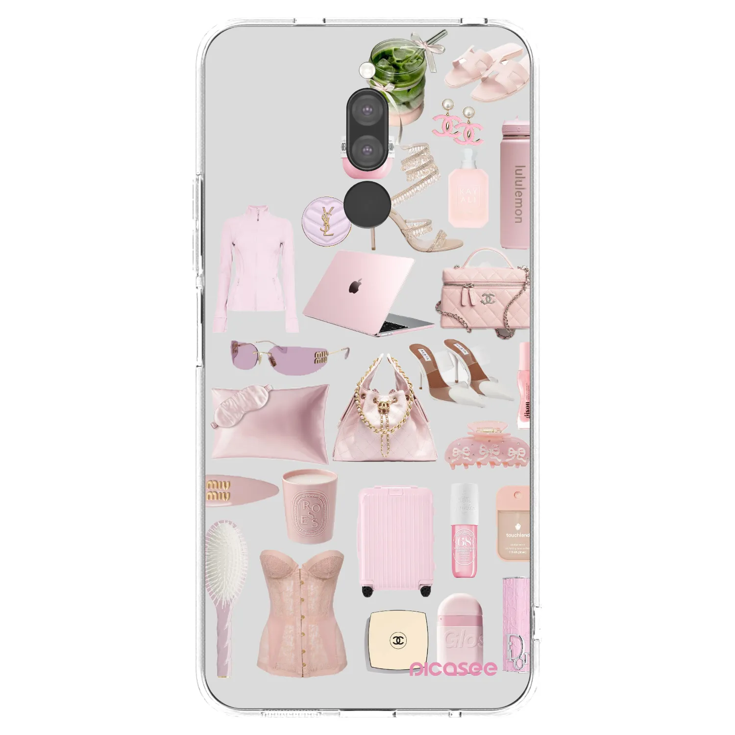 Picasee husă transparentă din silicon pentru Xiaomi Redmi 8 - Glam Babe