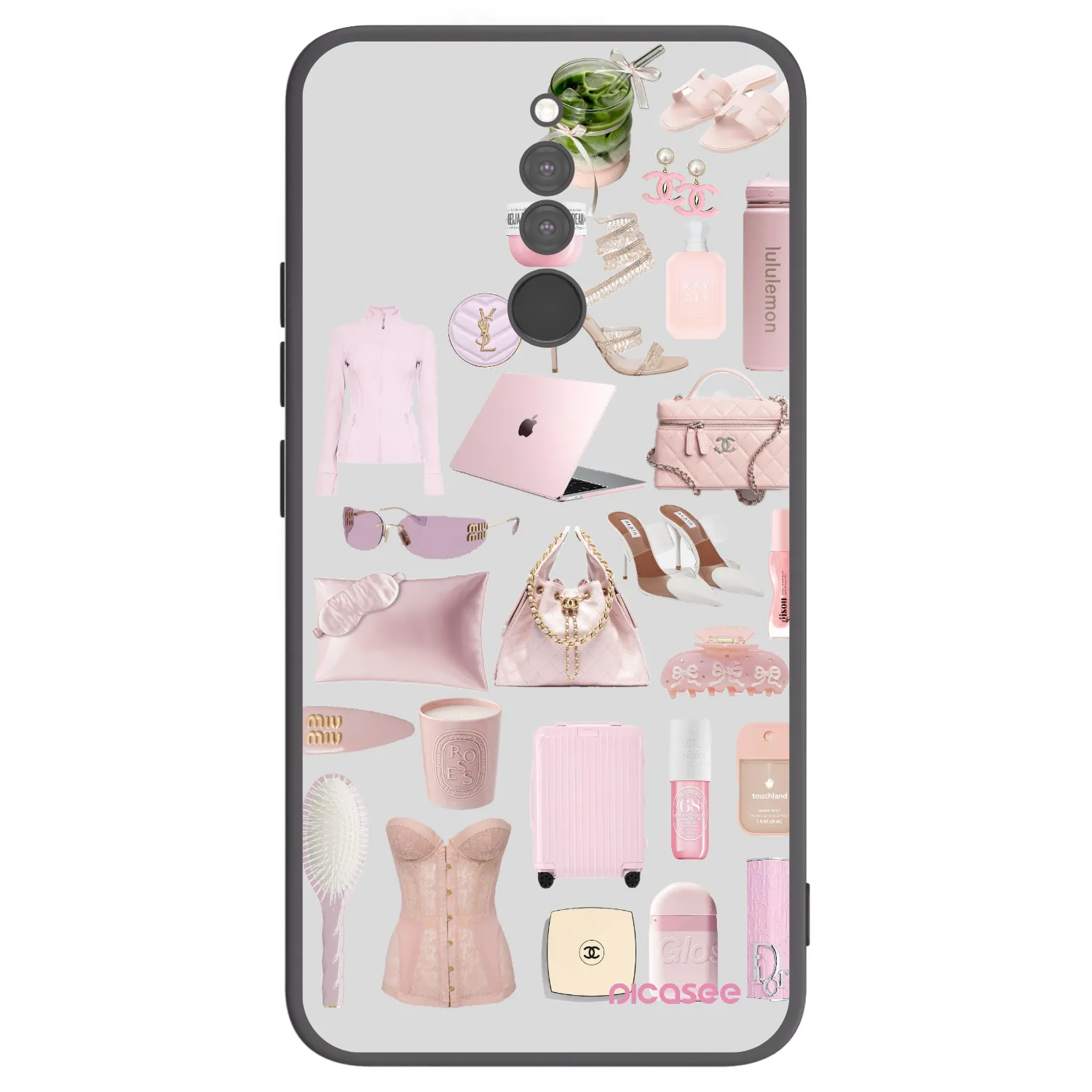 Picasee husă neagră din silicon pentru Xiaomi Redmi 8 - Glam Babe