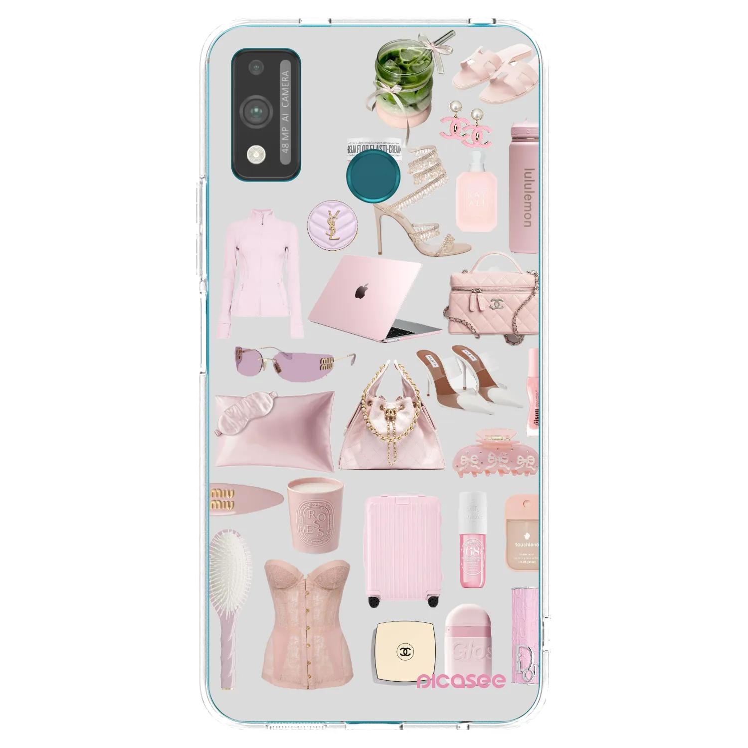 Picasee husă transparentă din silicon pentru Honor 9X Lite - Glam Babe