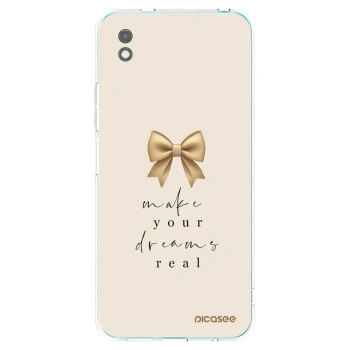 Picasee husă neagră din silicon pentru Xiaomi Redmi 9A - Golden Dream