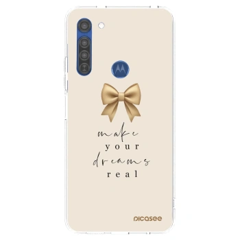 Husă pentru Motorola Moto G8 - Golden Dream