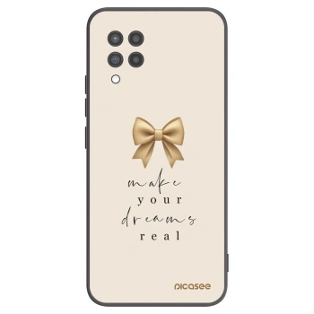 Picasee husă neagră din silicon pentru Samsung Galaxy A42 A426B - Golden Dream