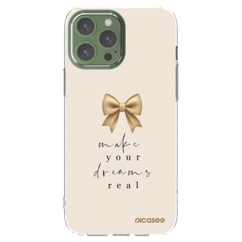 Picasee husă transparentă din silicon pentru Apple iPhone 13 Pro Max - Golden Dream