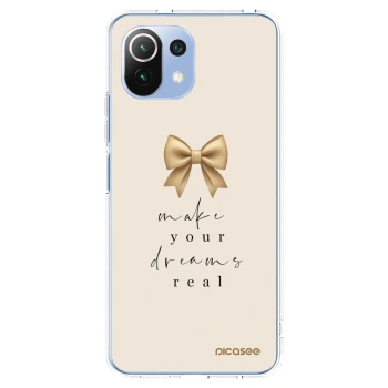 Picasee husă transparentă din silicon pentru Xiaomi 11 Lite 5G NE - Golden Dream