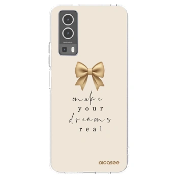 Picasee husă transparentă din silicon pentru Vivo Y72 5G - Golden Dream