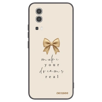 Picasee husă neagră din silicon pentru Vivo Y72 5G - Golden Dream