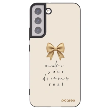 Picasee husă neagră din silicon pentru Samsung Galaxy S22+ 5G - Golden Dream
