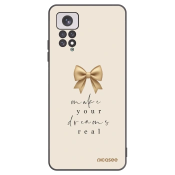 Picasee husă neagră din silicon pentru Xiaomi Redmi Note 11 - Golden Dream