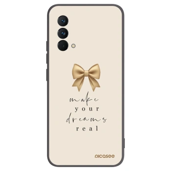 Picasee husă neagră din silicon pentru Realme GT Master Edition 5G - Golden Dream