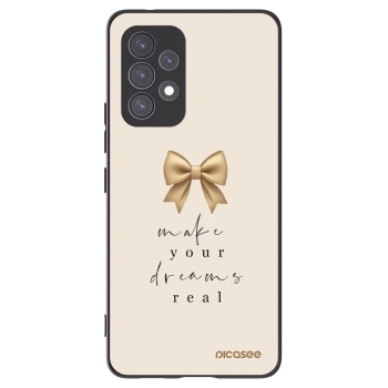 Picasee husă neagră din silicon pentru Samsung Galaxy A53 5G A536 - Golden Dream