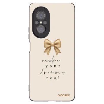 Picasee husă neagră din silicon pentru Huawei Nova 9 SE - Golden Dream