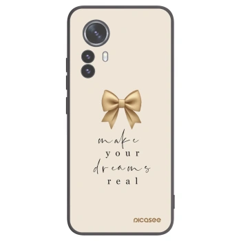 Picasee husă neagră din silicon pentru Xiaomi 12 Pro - Golden Dream