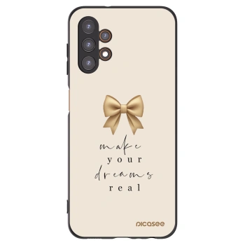 Picasee husă neagră din silicon pentru Samsung Galaxy A13 4G A135 - Golden Dream